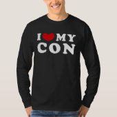I Love My Con, I Heart My Con T-Shirt (Vorderseite)