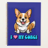 I Love My Corgi Planer (Vorderseite)