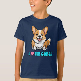 I Love My Corgi T-Shirt