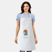 I Love My Dad Apron – Funny BBQ Gift Schürze (Getragen)