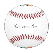 I Love My Dad Baseball – Keepsake Gift (Rückseite)