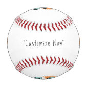 I Love My Dad Baseball – Keepsake Gift (Vorderseite)