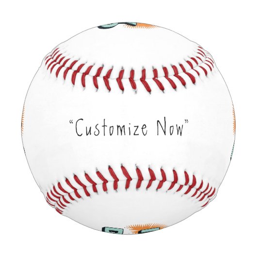 I Love My Dad Baseball – Keepsake Gift (Vorderseite)