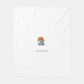 I Love My Dad Blanket – Personalized Gift Fleecedecke (Vorderseite)