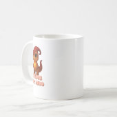 I Love My Dino Becher Kammli mit Herz  Kaffeetasse (Vorderseite Links)