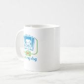 i love my dog kaffeetasse (Vorderseite Links)