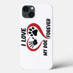 I love my dog throw pillow Case-Mate iPhone hülle