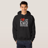 I Love my emo girlfriend emo girls Hoodie (Vorne ganz)