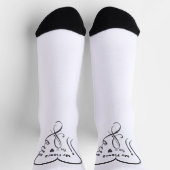 I Love My Fiancé • You = ♥ 🫳🏻💍 Socken (Oben)