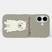 I Love my French Bulldog Case-Mate iPhone Hülle (Rückseite (Horizontal))