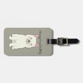 I Love my French Bulldog Gepäckanhänger (Vorderseite horizontal)