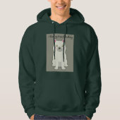 I Love my French Bulldog Hoodie (Vorderseite)