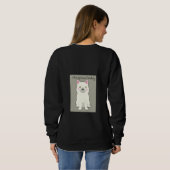 I Love my French Bulldog Sweatshirt (Schwarz voll)