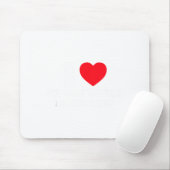 I Love My Gay Little Boyfriend Funny Y2k Valentine Mousepad (Mit Mouse)