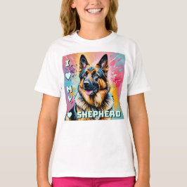 I love my German Shepherd T-Shirt