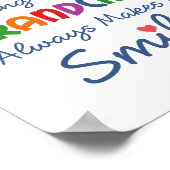 I Love My Grandchildren Poster (Ecke)