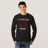 I love my himalayan breed cat Cat T-Shirt (Vorne ganz)