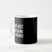 I Love My Hot Pakistani Girlfriend - Heart - Pakis Kaffeetasse (Vorderseite Links)