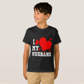 I Love My Husband Valentines Day Family Matching G T-Shirt (Vorne ganz)