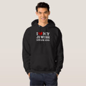 I Love My Jewish Girlfriend I Heart My Jewish Girl Hoodie (Vorne ganz)