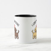 I Love My Labradors Mug – Cute Yellow & Chocolate Tasse (Zentrum)