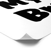 I Love my Little Brothers Poster (Ecke)