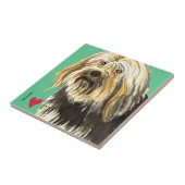 I Love my Lowchen Fliese (Seite)