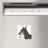 I love my Manchester Terrier Magnet (In Situ (Geschirrspüler))