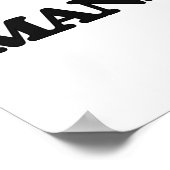 I love my Manicurist Poster (Ecke)