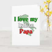 I Love My Papa Karte (Gelbe Blume)