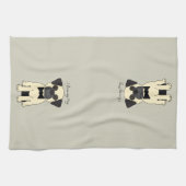 I Love My Pug Geschirrtuch (Horizontal)