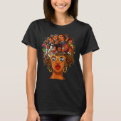 I Love My Roots Back Powerful History Month Pride  T-Shirt (Vorderseite)