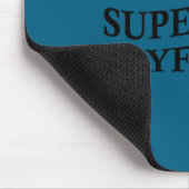 I Love My Super Hot Boyfriend Funny Girlfriend On  Mousepad (Ecke)