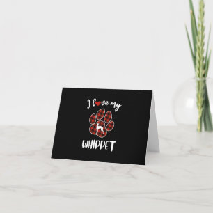 I Love My Whippet Valentine Dog Lover