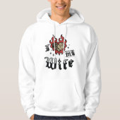 I Love My Wife - Red - DingusDesign  Hoodie (Vorderseite)