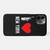 I Love New York Heart T‑Shirt Design Case-Mate iPhone Hülle (Rückseite (Horizontal))