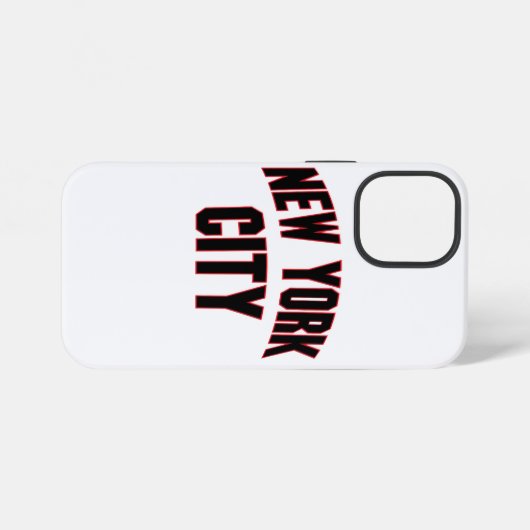 I Love New York Heart T‑Shirt Design iPhone Hülle (Rückseite (Horizontal))