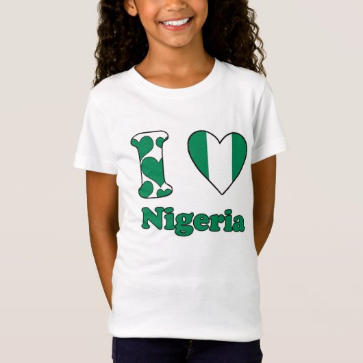I love Nigeria T-Shirt (Vorderseite)