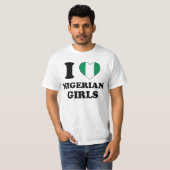I love Nigerian Girls T-Shirt (Vorne ganz)