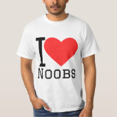 I love noobs T-Shirt (Vorderseite)