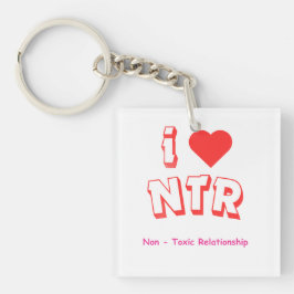 I love NTR Schlüsselanhänger
