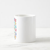 I Love Numbers Cute Maths Calculator Mug Kaffeetasse (Mittel)
