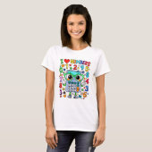 I Love Numbers Maths T Shirt for Teachers for (Vorne ganz)