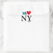 I LOVE NY, WE LOVE NY, C YOU? RUNDER AUFKLEBER (Tasche)