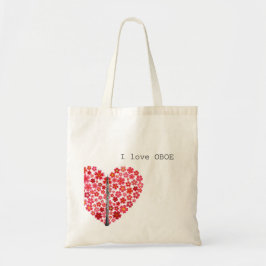 I love OBOE Tote Bag I オーボエラブトートバッグ Tragetasche