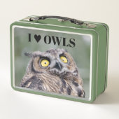 I Love Owls Lunchbox (Rückseite)