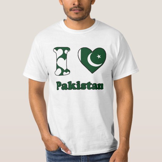 I love Pakistan T-Shirt (Vorderseite)