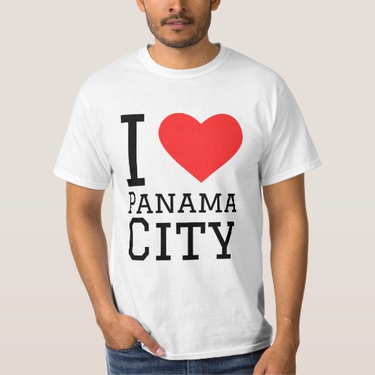 I love Panama City T-Shirt (Vorderseite)