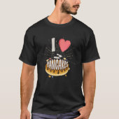 I love Pancakes   Pancake 1 T-Shirt (Vorderseite)
