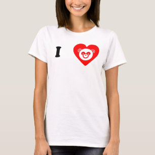 I LOVE PANDA T-Shirt